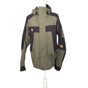 Mountain Hardwear Olive and Black Performance Jacket